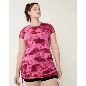 Victoria's Secret PINK Ruched Side Tshirt Dress